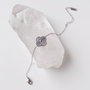Heliophilia Silver Pulsera de Acero Inoxidable 316L Plateada Resistente a la Corrosión Elegante Ideal para Cualquier Ocasión
